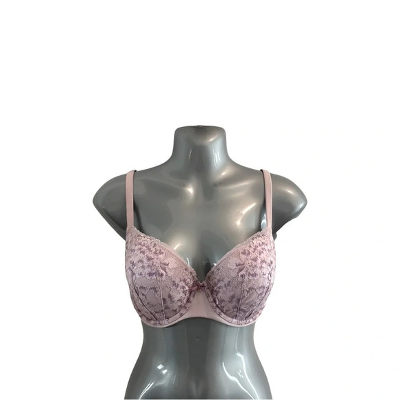 BODY BY VICTORIA Lightly-Lined Smooth & Lace Detail Bra Bundle Size 34DD - Picture 2 of 12